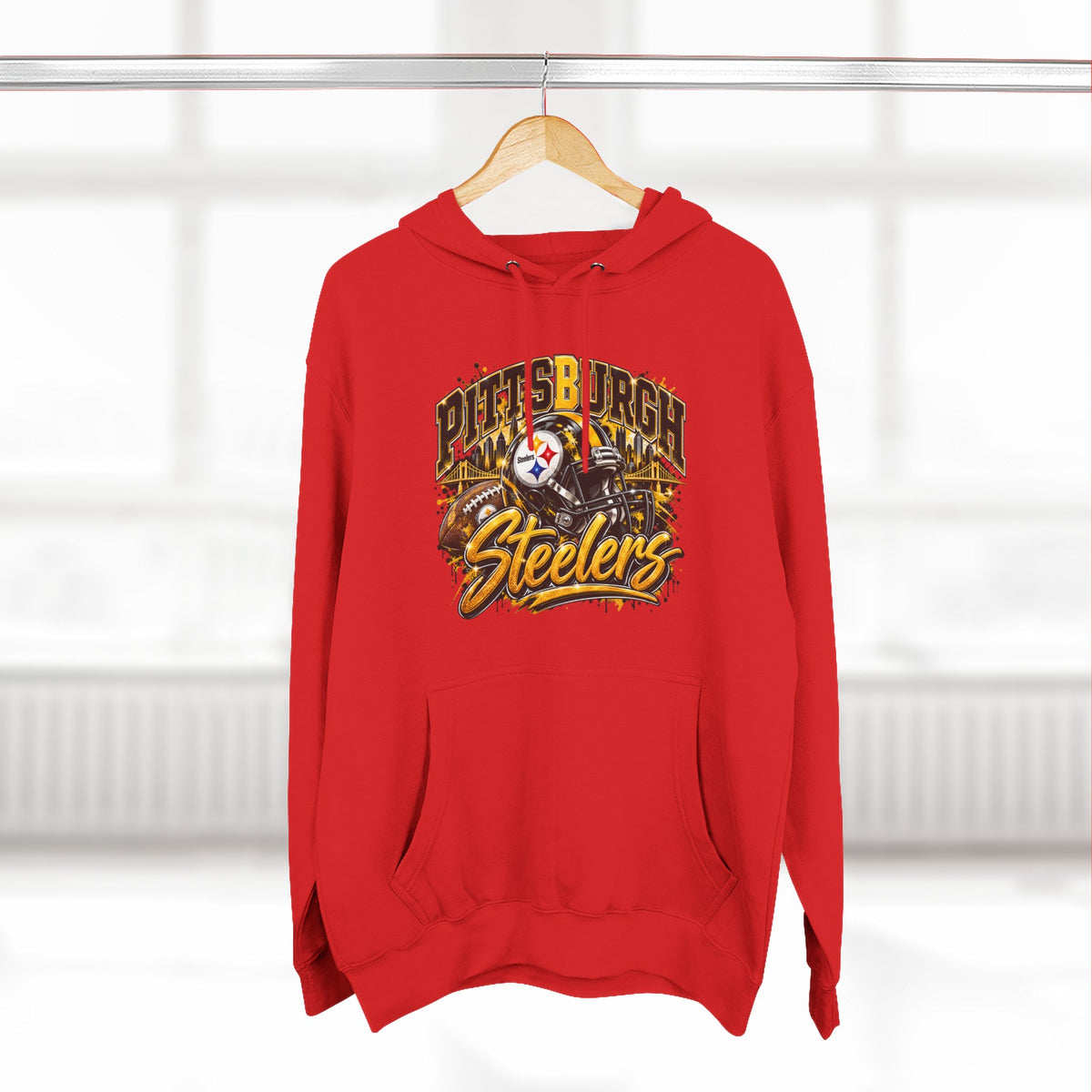 Football Fleece Hoodie