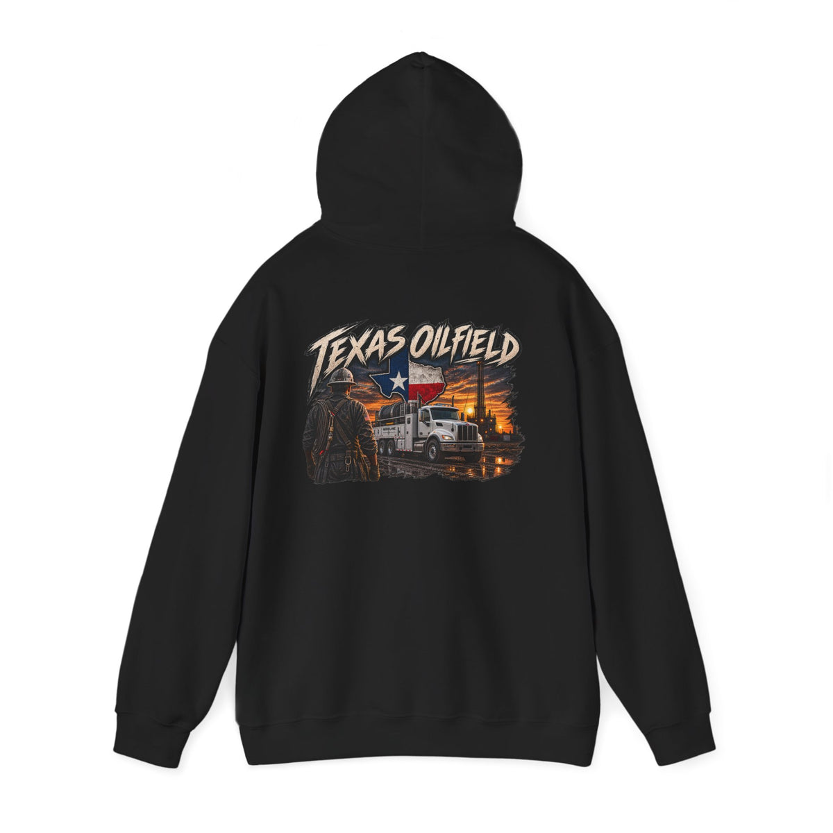 Vintage Texas Oilfield Hoodie