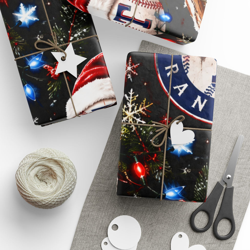 Texas Holiday Wrapping Paper Roll