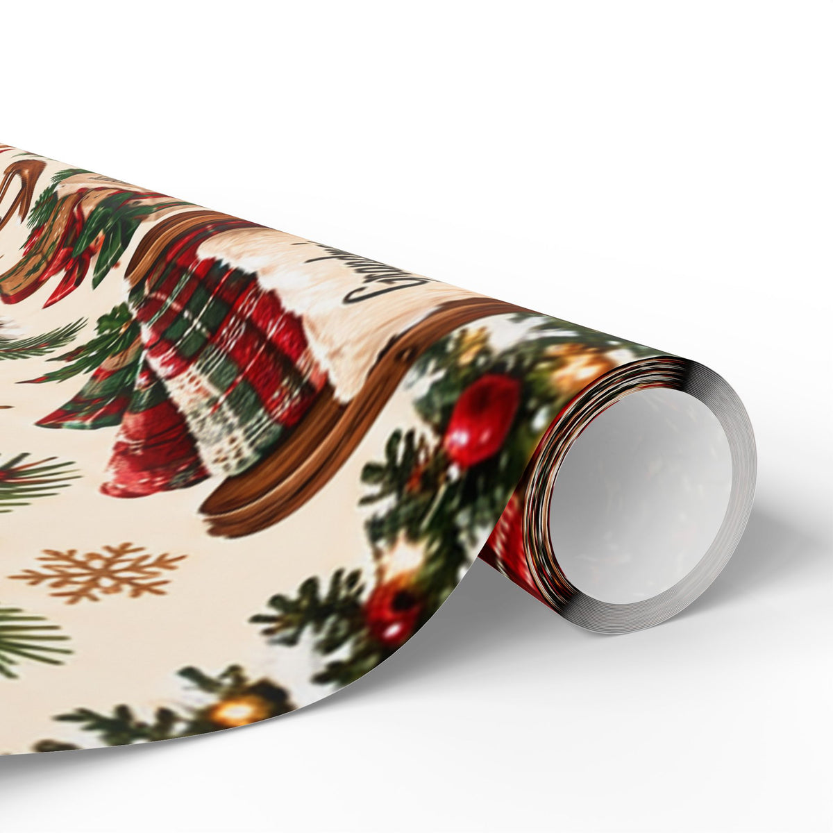 Christmas Truck Wrapping Paper Roll