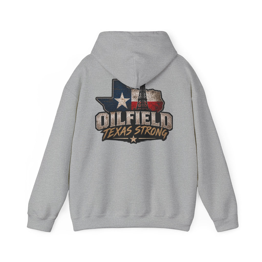 Oilfield Texas Strong Hoodie