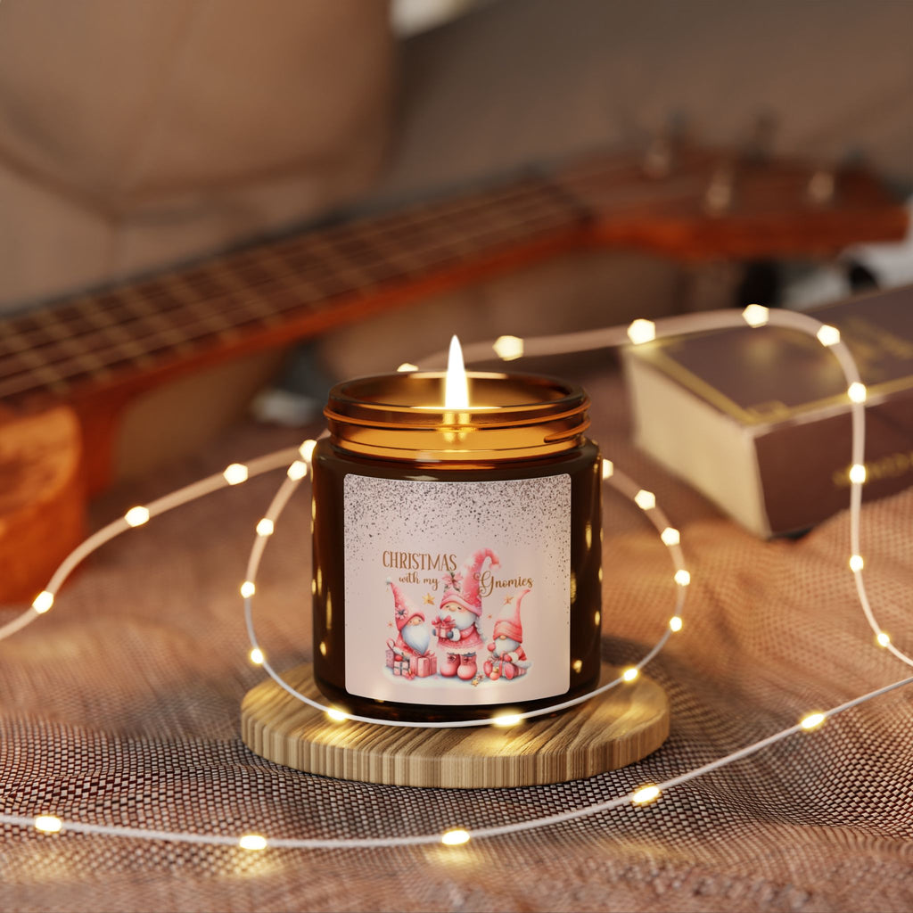 Soy Candle — Amber Jar Scented Candle