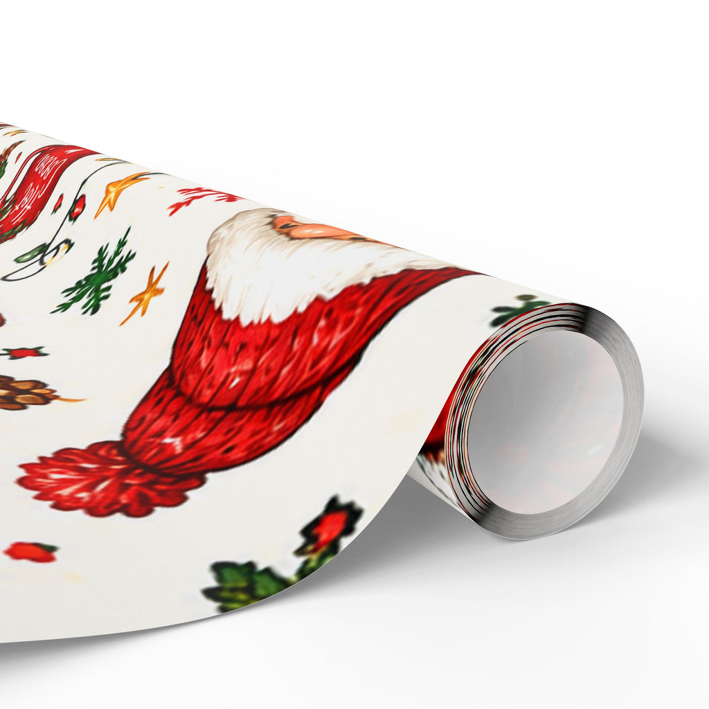 Christmas Reindeer Wrapping Paper Roll