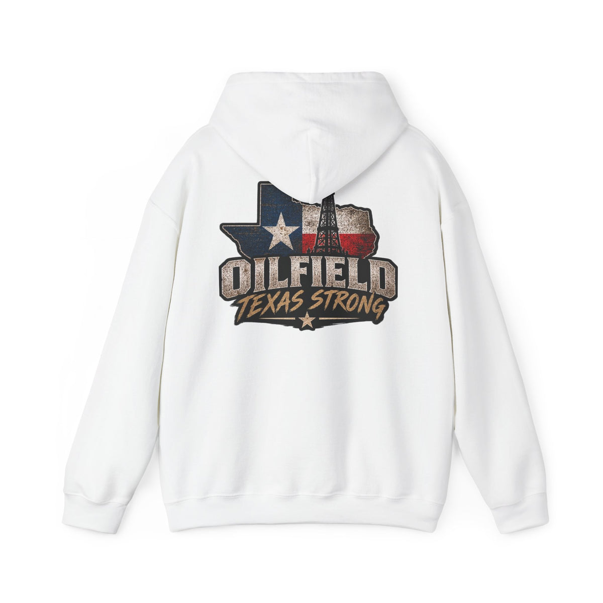Oilfield Texas Strong Hoodie