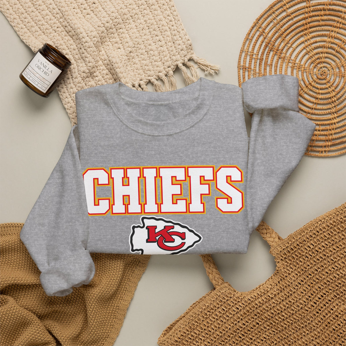 Football Crewneck Sweatshirt
