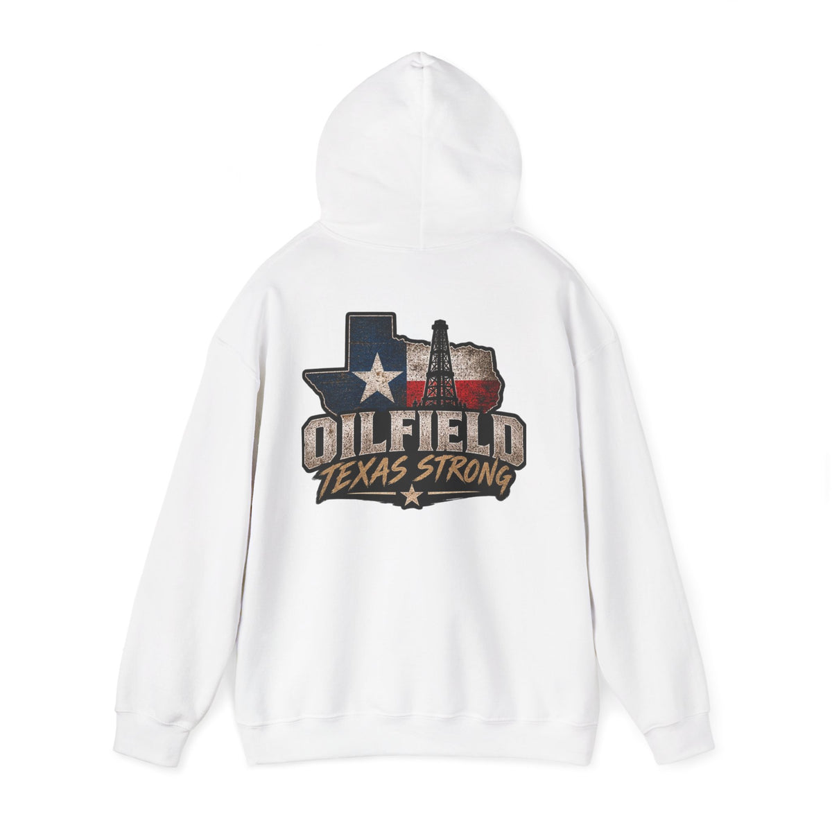 Oilfield Texas Strong Hoodie