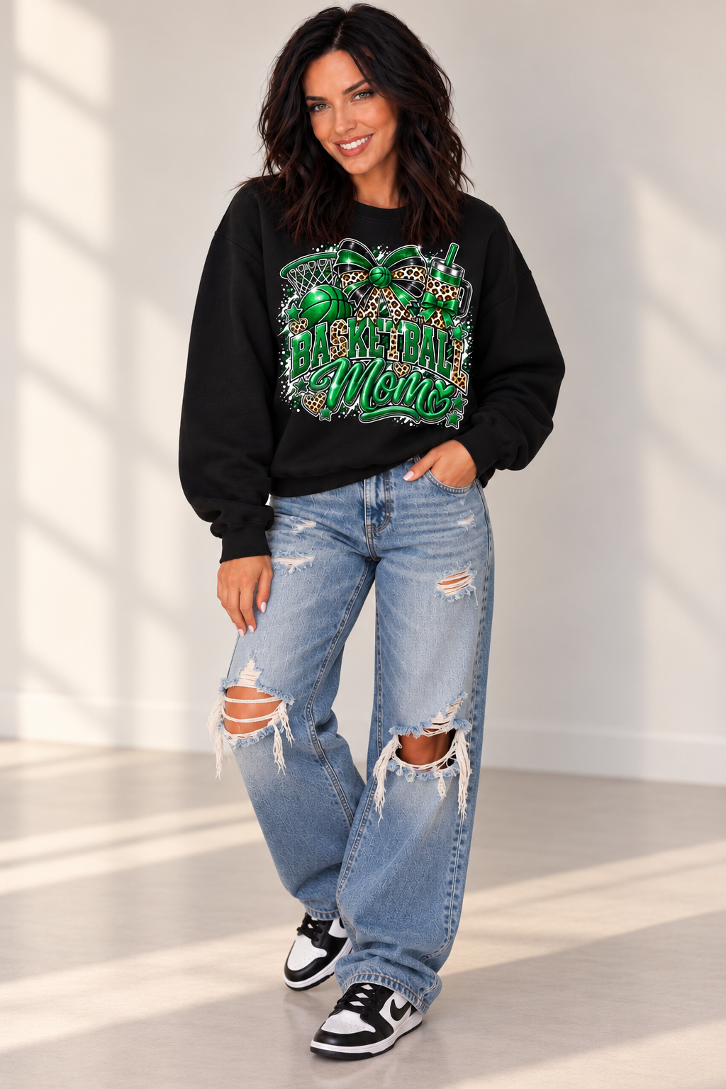 Basketball Mom Sweatshirt