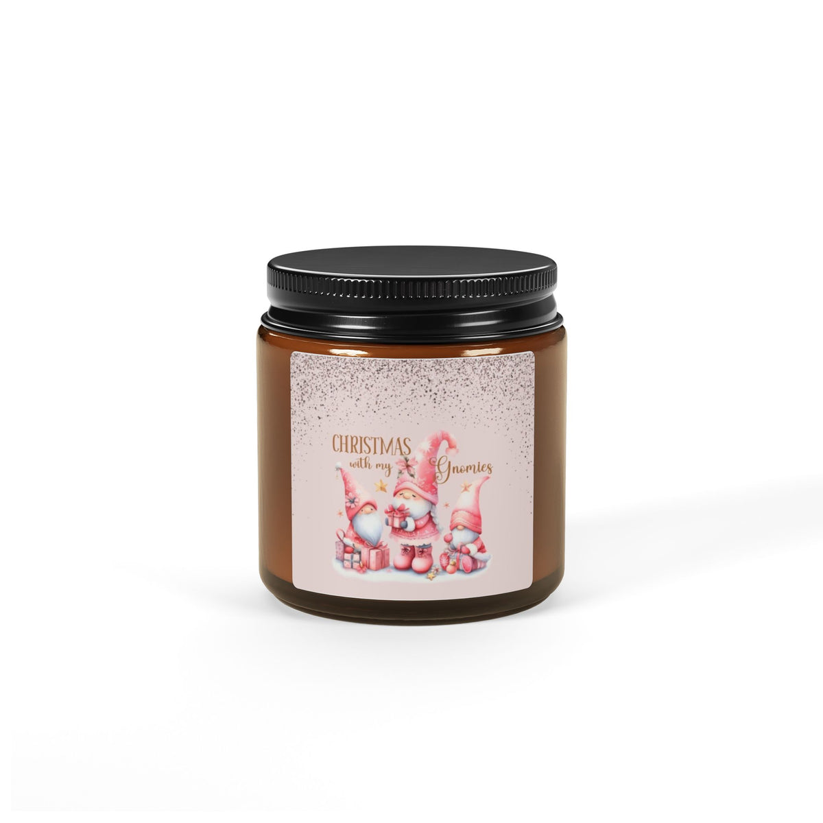 Soy Candle — Amber Jar Scented Candle