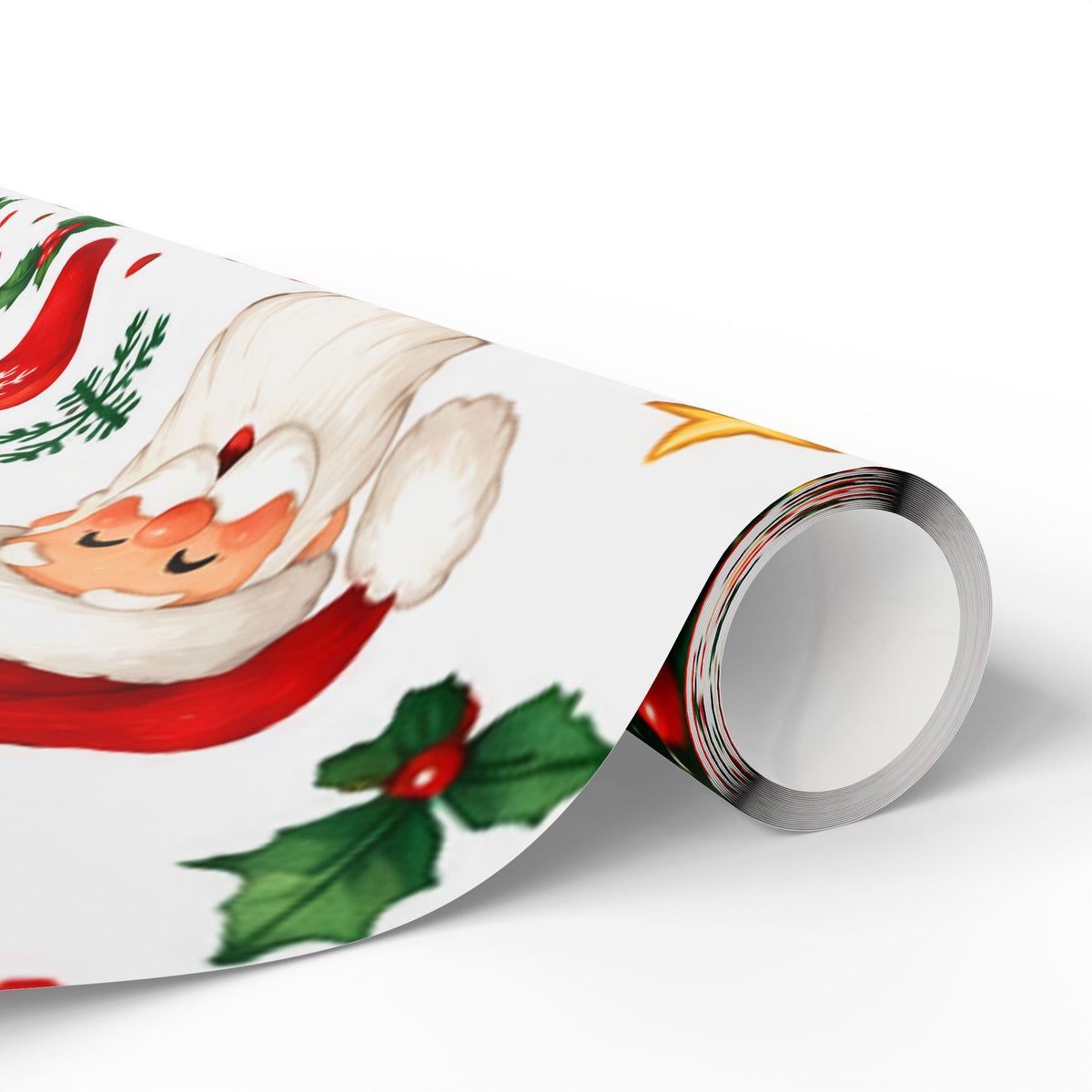 Christmas Santa Wrapping Paper Roll
