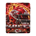 Kansas City Chiefs Sherpa Fleece Blanket