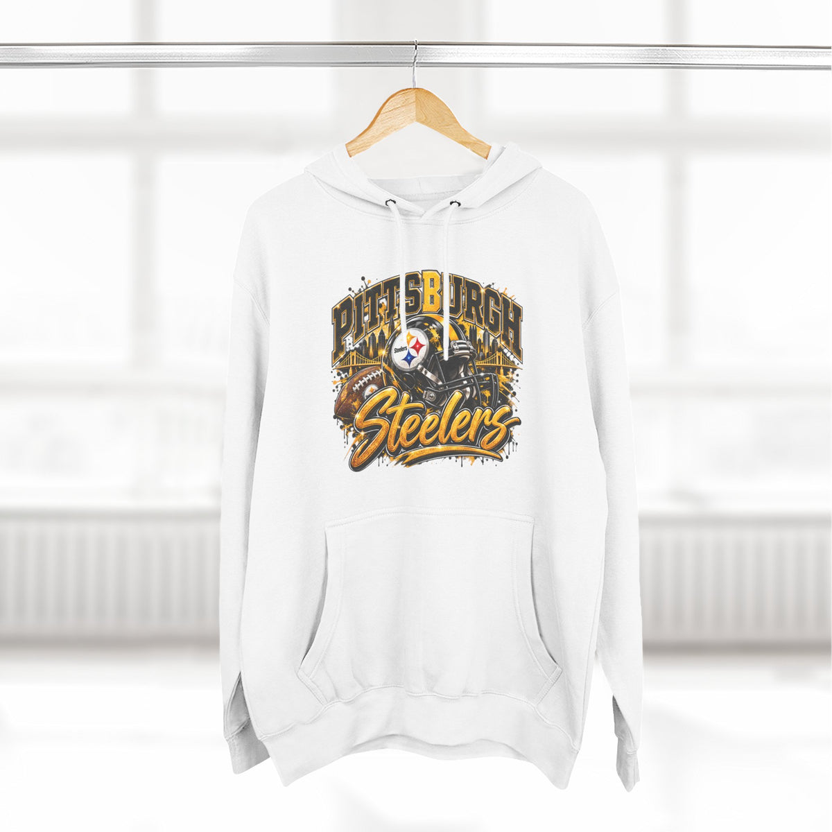 Football Fleece Hoodie