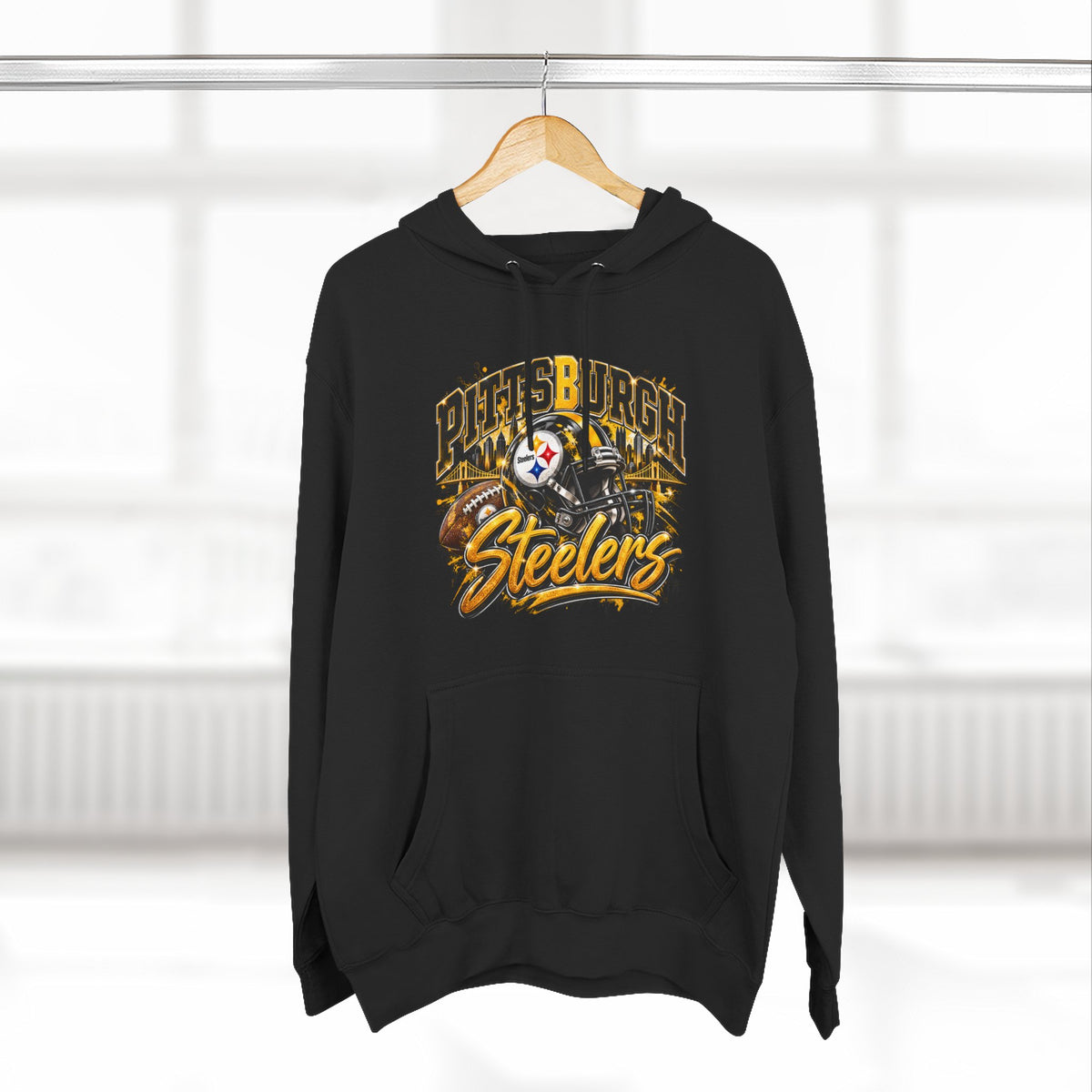 Football Fleece Hoodie