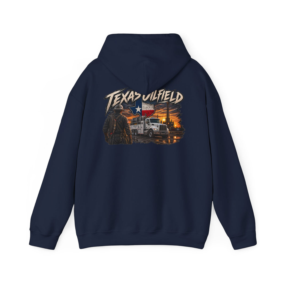 Vintage Texas Oilfield Hoodie
