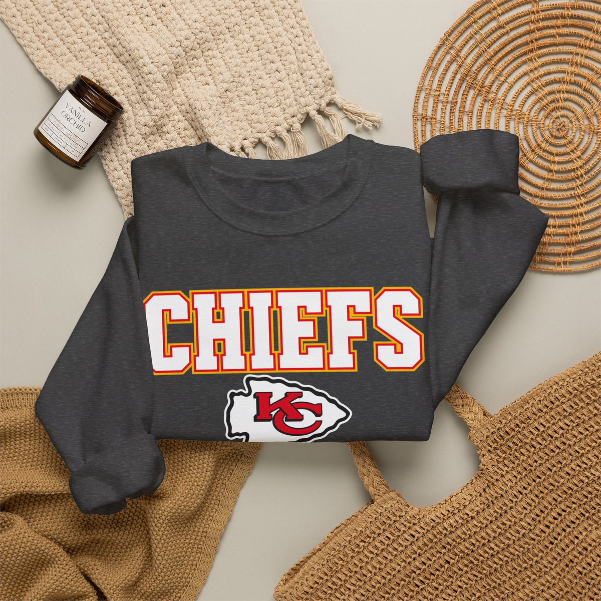 Football Crewneck Sweatshirt